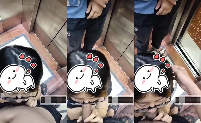 phim sex chị gái đang ngủ Em sgbb bú mút trong thang máy thì có người lạ vô